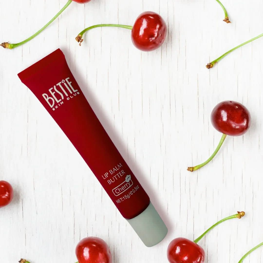 Cherry Lip Butter Balm - Bestie Skin Club