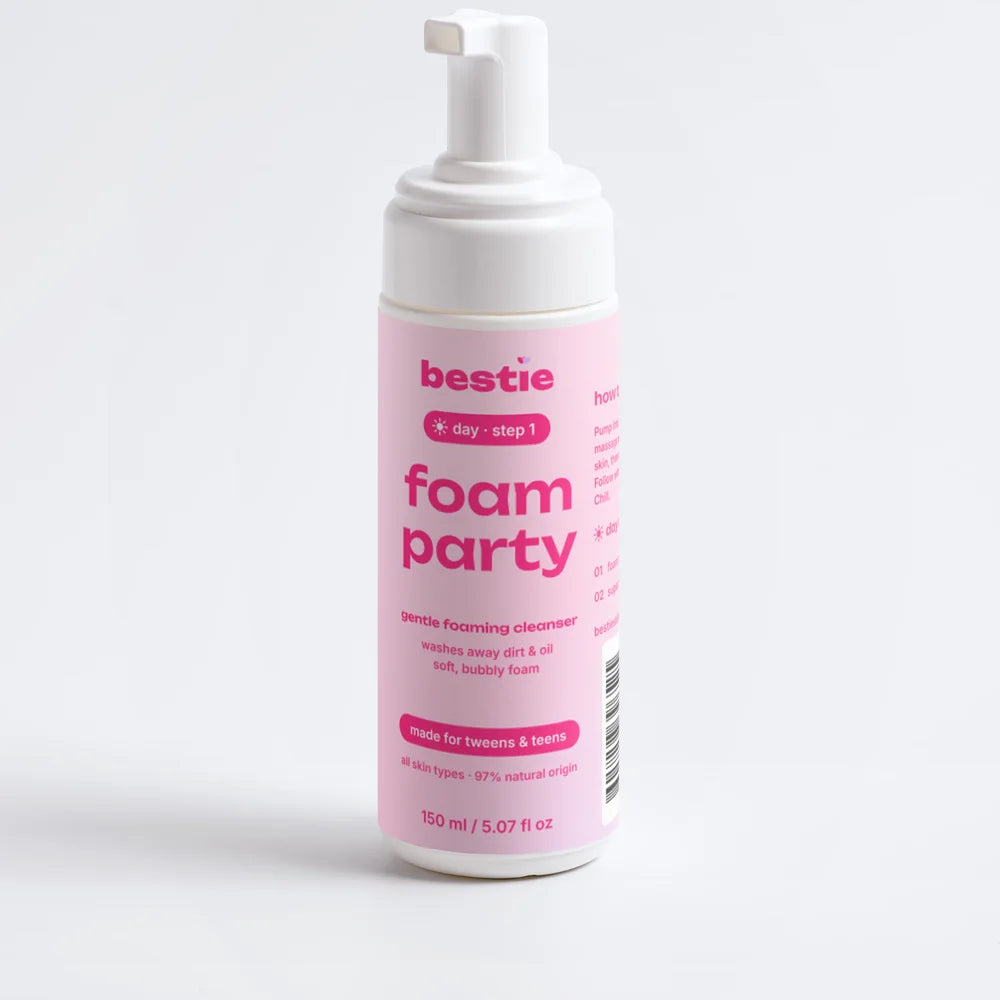 Foam Party Facial Cleanser in its bottle