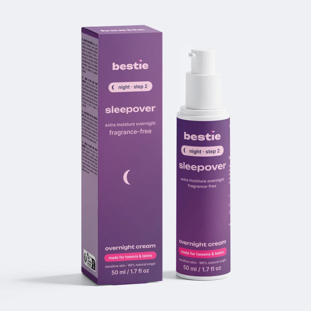 Sleepover Overnight Cream in its bottle