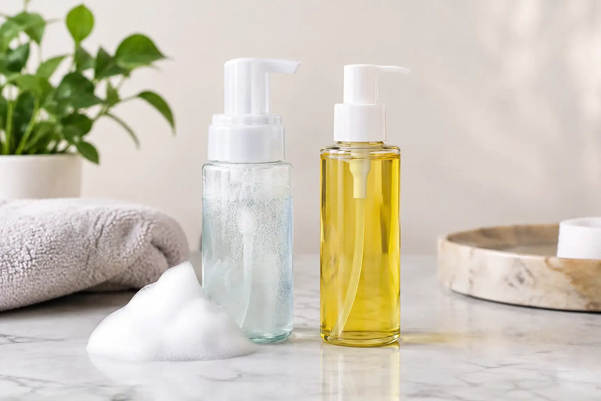 Foaming Cleanser Versus Cleansing Oil: Which?