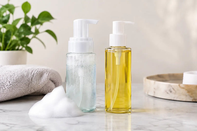 Foaming Cleanser Versus Cleansing Oil: Which?