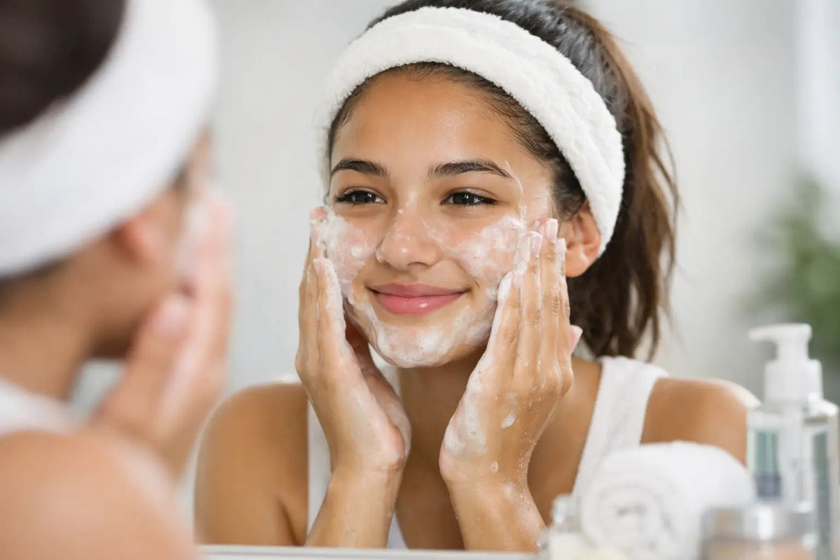 A Guide to Daily Facial Cleansing for Teens - Bestie Skin Club