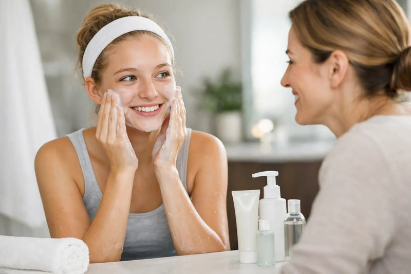 A Parent Guide to Teen Cleansers: Keep It Simple - Bestie Skin Club