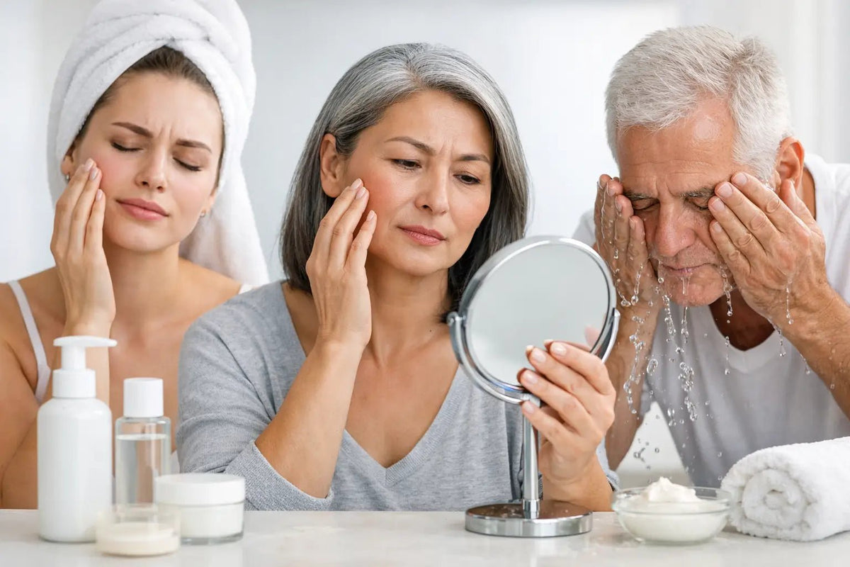 How to Reduce Cleanser Irritation at Any Age - Bestie Skin Club