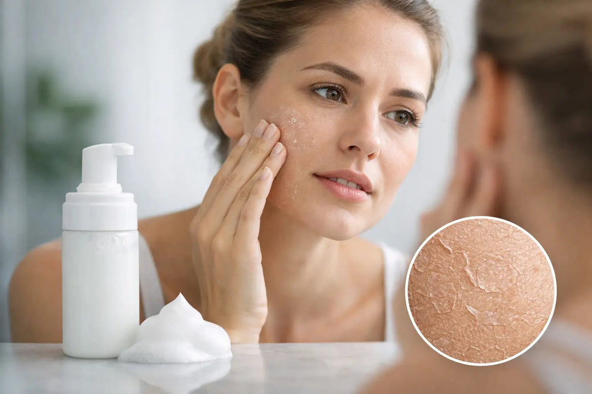 Is Foaming Cleanser Drying? What Skin Says - Bestie Skin Club